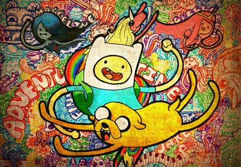 trippy cartoons